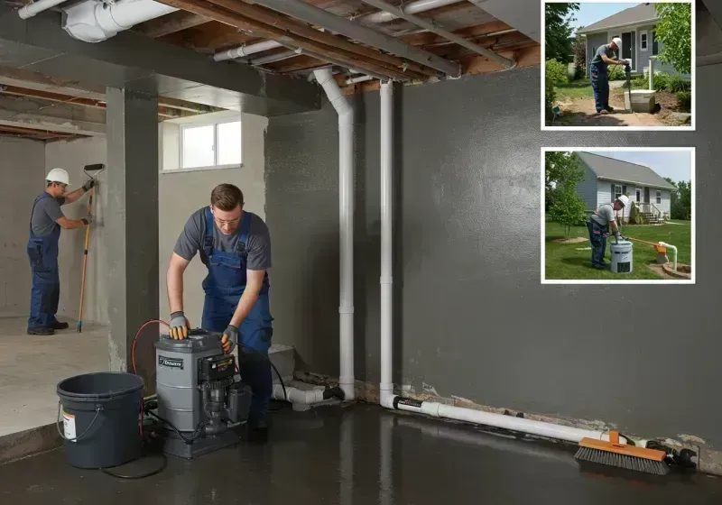 Basement Waterproofing and Flood Prevention process in Point Pleasant, WV